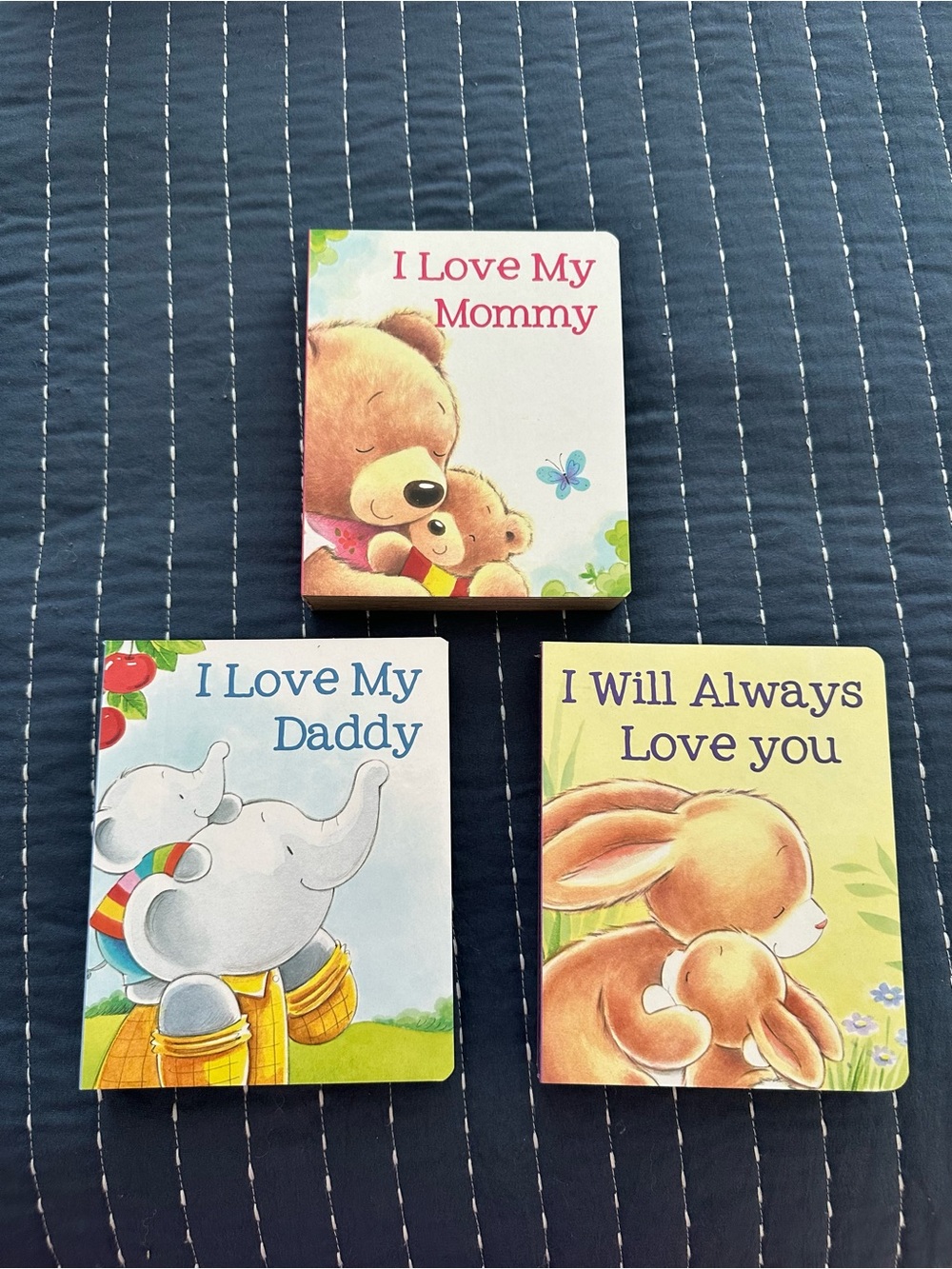 Box set of 3 Boardbooks Babies First I Love You Books